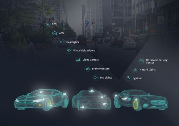 Data fra en rekke sensorer i biler levert av Here-eierne skal brukes i informasjonstjenester som skal tilbys kommersielt til blant annet konkurrerende bilprodusenter. <i>Foto: Here</i>