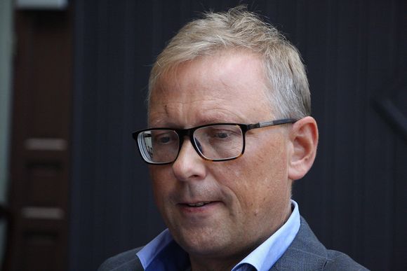 Geir Remman er kommunikasjonsdirektør i Evry. Han sier at IT-selskapet enda ikke har tatt stilling til om de skal anke dommen fra Asker og Bærum tingrett.   <i>Foto: Espen Zachariassen</i>