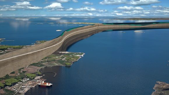 Prosjektet E39 Rogfast blir verdens lengste og dypeste undersjøiske tunnel. Når Rogfast er på plass vil reisetiden mellom Stavanger og Bergen bli redusert med om lag 40 minutter. <i>Bilde:  Statens vegvesen / Norconsult</i>