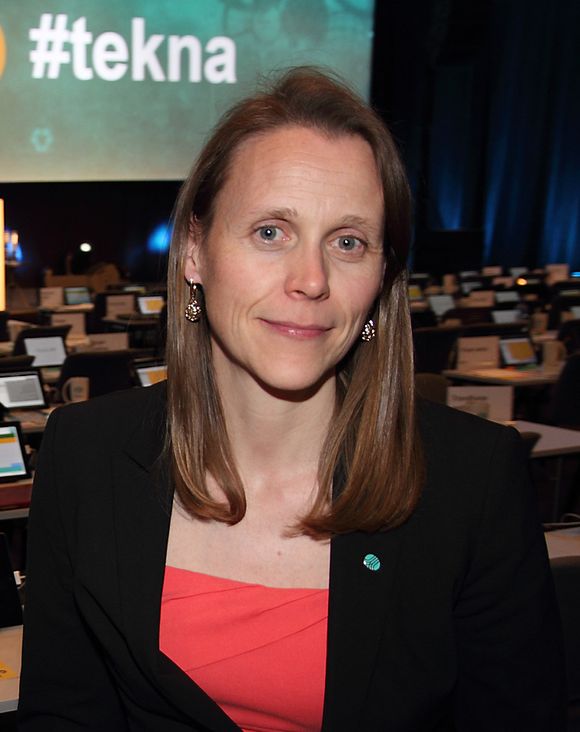 Tekna-president Lise Lyngsnes Randeberg. <i>Foto: Tormod Haugstad</i>