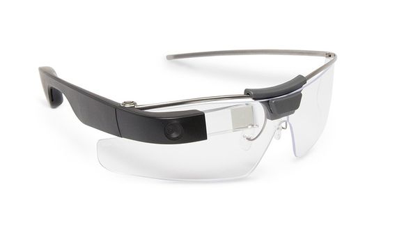 De nye og forbedrede Glass Enterprise Edition-brillene. <i>Foto: X</i>
