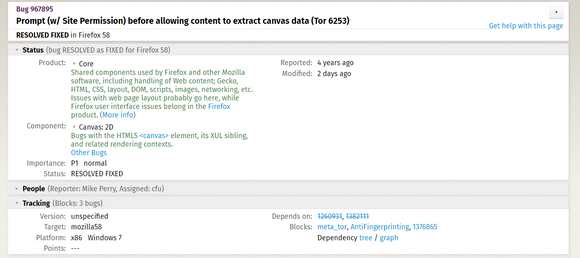 Finnes det noe herligere enn å lese «RESOLVED FIXED» i Bugzilla, egentlig? <i>Foto:  Skjermdump Bugzilla (Mozilla Corporation)</i>