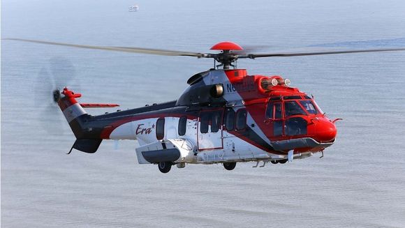 Hvert av disse H225-helikoptrene verdsettes nå til kun fire millioner dollar. <i>Bilde:  Era Group</i>