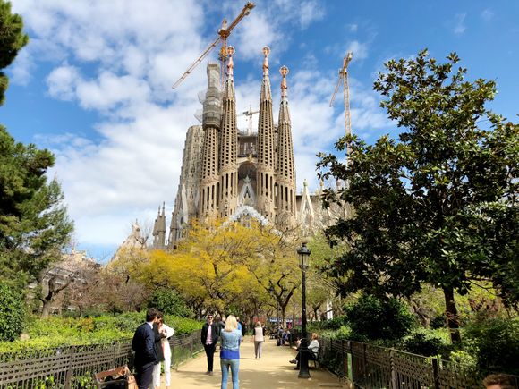 La Sagrada Família i dag. <i>Foto:  Eirik Helland Urke</i>
