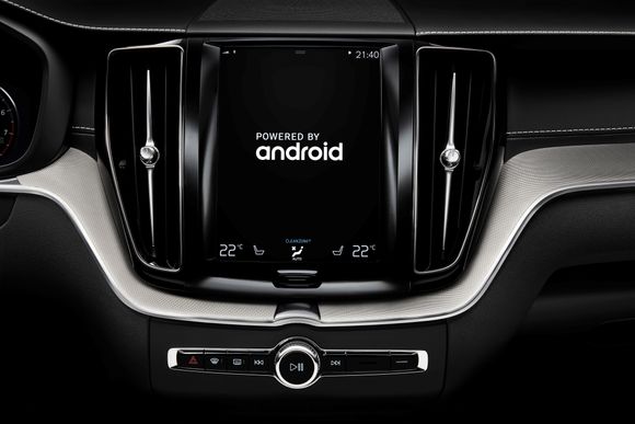 Den neste generasjonen av Volvos infotainmentsystem, Sensus, skal baseres på Android. Det vil bli levert i nye biler fra og med slutten av 2019. <i>Foto: Volvo Cars</i>