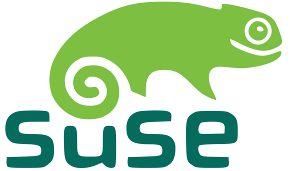 SUSE (opprinnelig Software- und System-Entwicklung) er kjent for sin grønne maskot, en jemenkameleon med navnet Geeko.