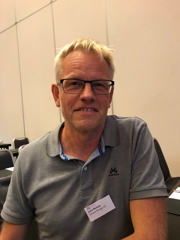 Administrerende direktør i Svevia Norge, Lars Reitan <i>Foto:  Martin Gramnæs</i>