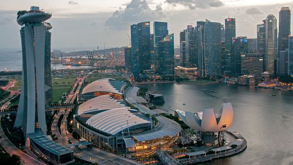 Sprengt: Singapore har bygget i høyden og under bakken. <i>Foto:  Flickr</i>