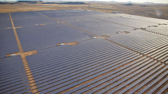 Scatec Solars solcelleanlegg i Sør-Afrika. <i>Foto:  Scatec Solar</i>