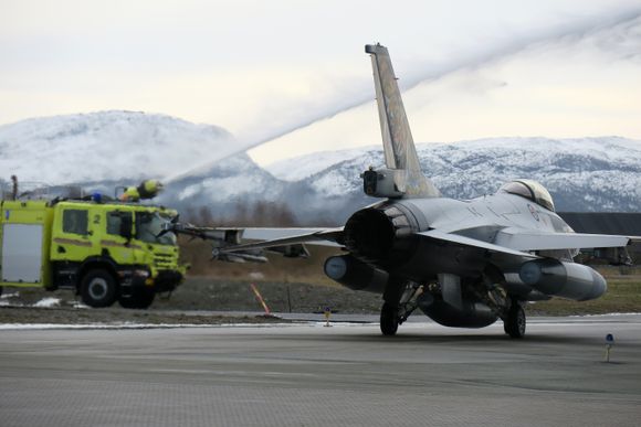 1. april i år fløy F-16 fra Ørland for godt. Nå er flyene samlet i Bodø, mens Ørland er en ren F-35-base. <i>Foto: Per Erlien Dalløkken</i>