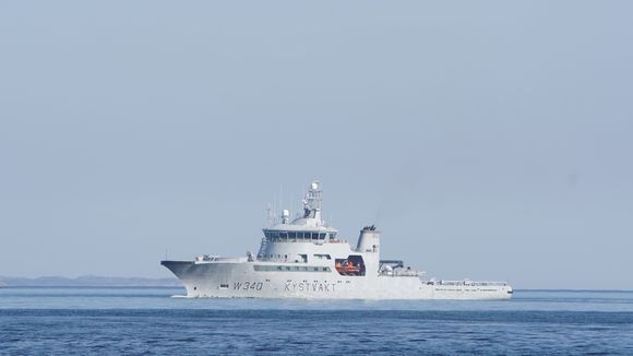 Kystvaktskipet KV Barentshav. <i>Foto:  Eirik Helland Urke</i>