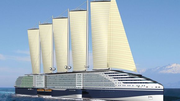 Eoseas er et cruiseskip utviklet av STX Europe. Arbeidet startet i 2007 og skipet er fremdeles på konseptstadiet.  <i>Foto:  STX Europe</i>