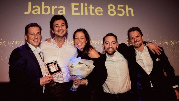 Jabra Elite 85h vant prisen for årets lydprodukt. <i>Foto:  Helge Brekke (TU Event)</i>
