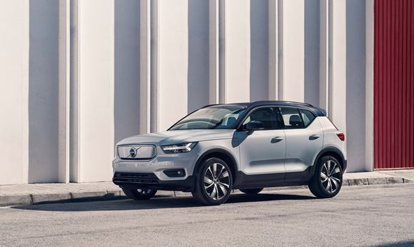 Elbilvarianten av Volvo XC40 kan trolig bli en populær bil i Norge. <i>Foto: Volvo</i>