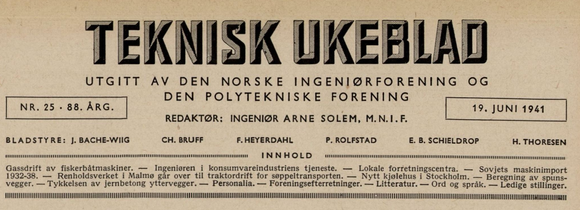 Teknisk Ukeblads avishode slik det så ut like før redaktøren og bladets styre ble kastet.