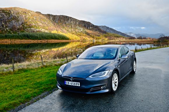 Til og med 2020 var 0,2 prosent av Teslaene i Norge vraket. <i>Foto:  Mathias Klingenberg</i>