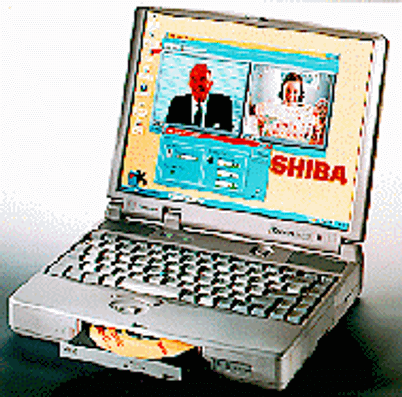 En av de nye PC-ene fra Toshiba.