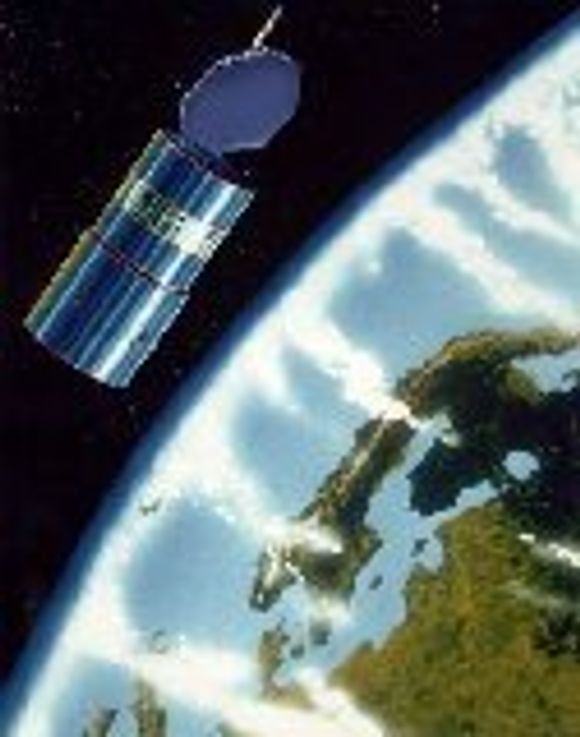 Telenors Thor 3-satellitt ble skutt opp juni 1998.
