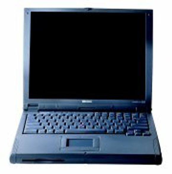 HP OmniBook 4100 er basert på Pentium II.