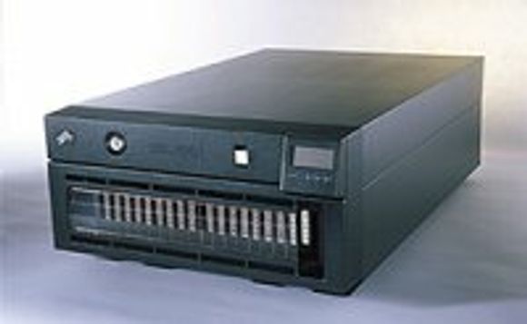 Tapebiblioteket IBM Magstar MP 3570.