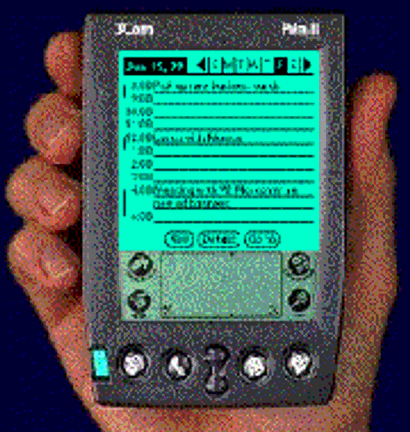 PDA-en 3Com Palm III.