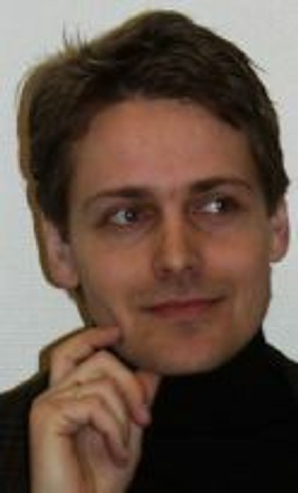 Alexander Arnesen, daglig leder i Icon Medialab. <i>Foto:  Pål Leveraas</i>