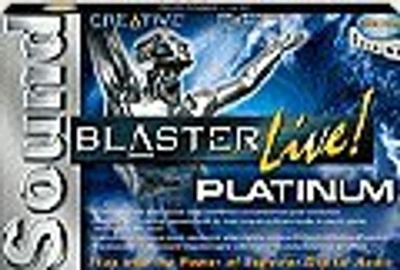 Creative Sound Blaster Live! Platinum.