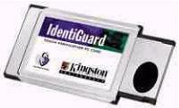 Kingston IdentiGuard på PC-kort.
