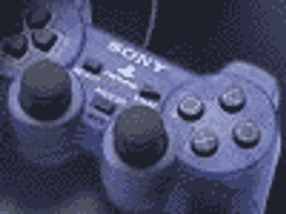 Sony Dual Shock 2-kontroller til Playstation 2.