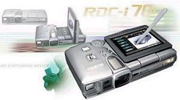Ricoh RDC-i700 har vridbar skjerm.