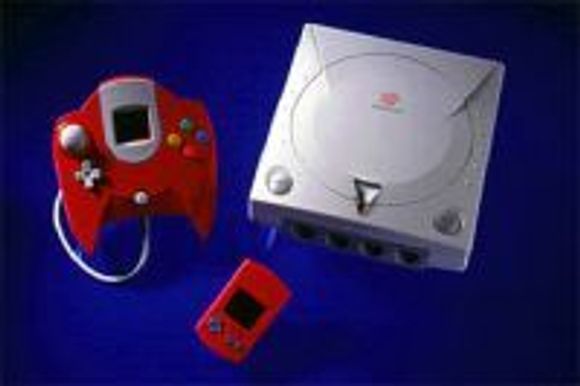 Spillkonsollen Sega Dreamcast.