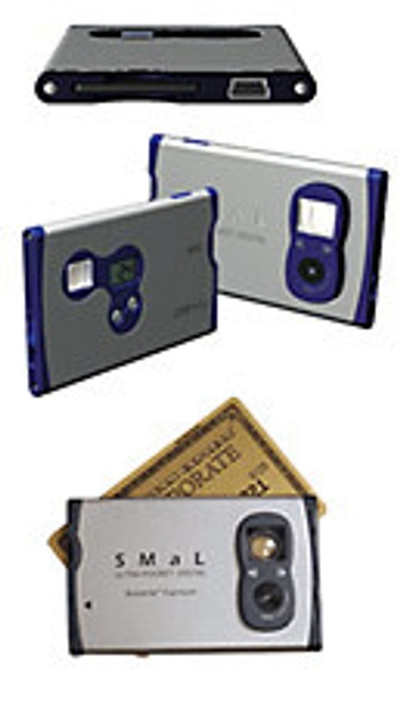 Digitalkameraet SMaL Ultra-Pocket.