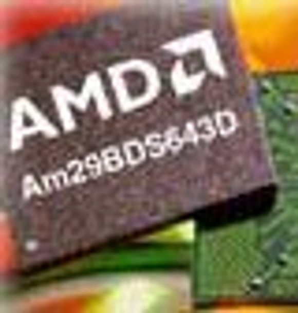 Flashminnebrikken AMD Am29BDS643D.