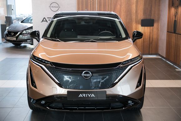Nissan Ariya leveres sommeren 2022. <i>Foto: Jamieson Pothecary</i>