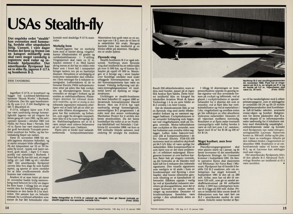 Teknisk Ukeblad 12. januar 1989.