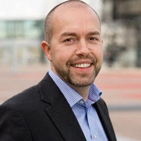 Lars Vågsdal er leder for serviceavdelingen for bankkunder i Tietoevry. <i>Foto:  Tietoevry</i>