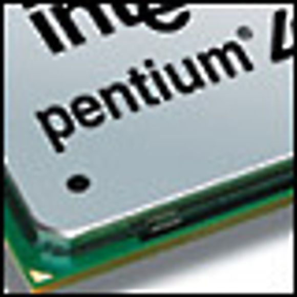 Nærbilde av Intel Pentium 4. <i>Foto:  Intel</i>