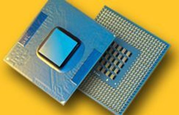 Intel Pentium 4 M-prosessor. <i>Foto:  Intel</i>