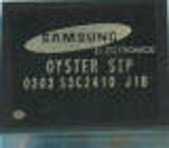 Systembrikken Samsung Oyster (SiC – System in a Chip). <i>Foto:  Samsung</i>
