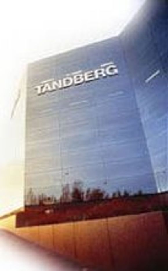 Fasaden til Tandbergs hovedkvarter.