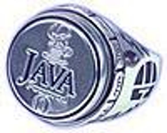 Java-ring med iButton. <i>Foto:  Dallas Semiconductor Corporation</i>