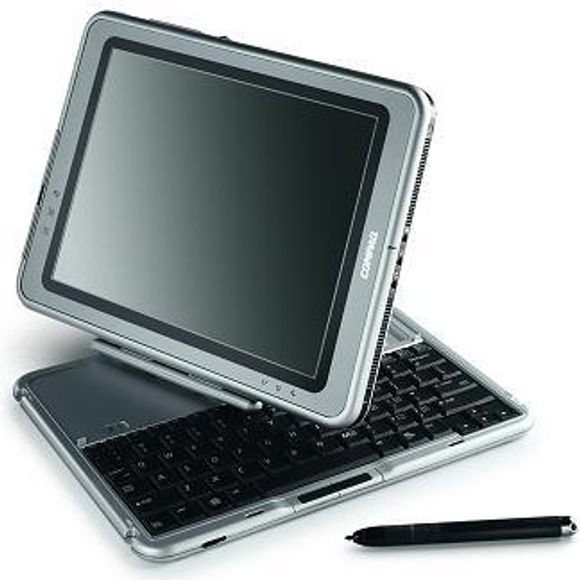 HP Compaq Tablet PC TC1000. <i>Foto:  HP</i>