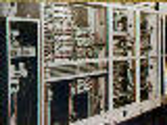 CSIRAC – Australias første datamaskin. <i>Foto:  Melbourne Museum</i>