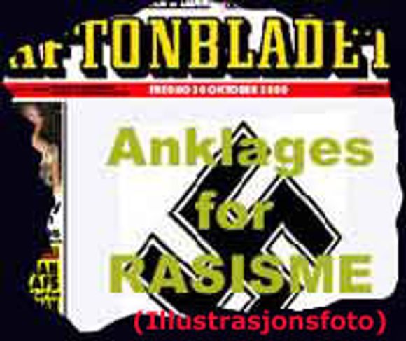 Manipulert forsidefaksimile: Aftonbladet beskyldt for rasisme. <i>Illustrasjon:  Digi.no</i>