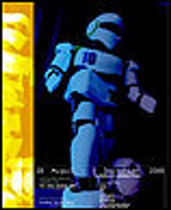 Plakat fra RoboCup 2000.