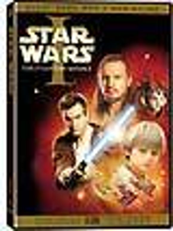Star Wars Episode I på DVD. <i>Illustrasjon:  StarWars.com</i>