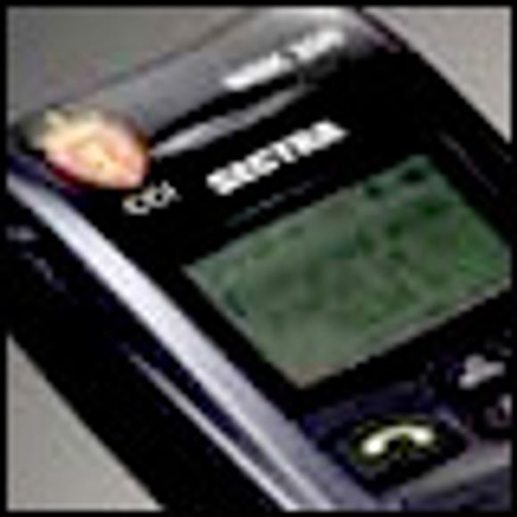 Sectra Tiger/NSK 200 avlyttingssikker GSM-telefon. <i>Foto:  Sectra</i>