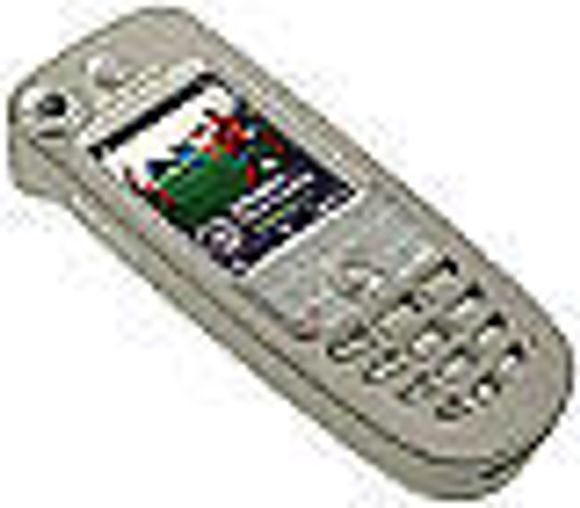 Motorola A835 UMTS-telefon. <i>Foto:  Motorola</i>