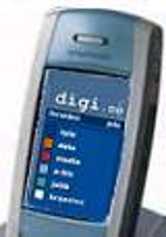 Sony Ericsson P800 med digi.no. <i>Foto: Digi.no</i>