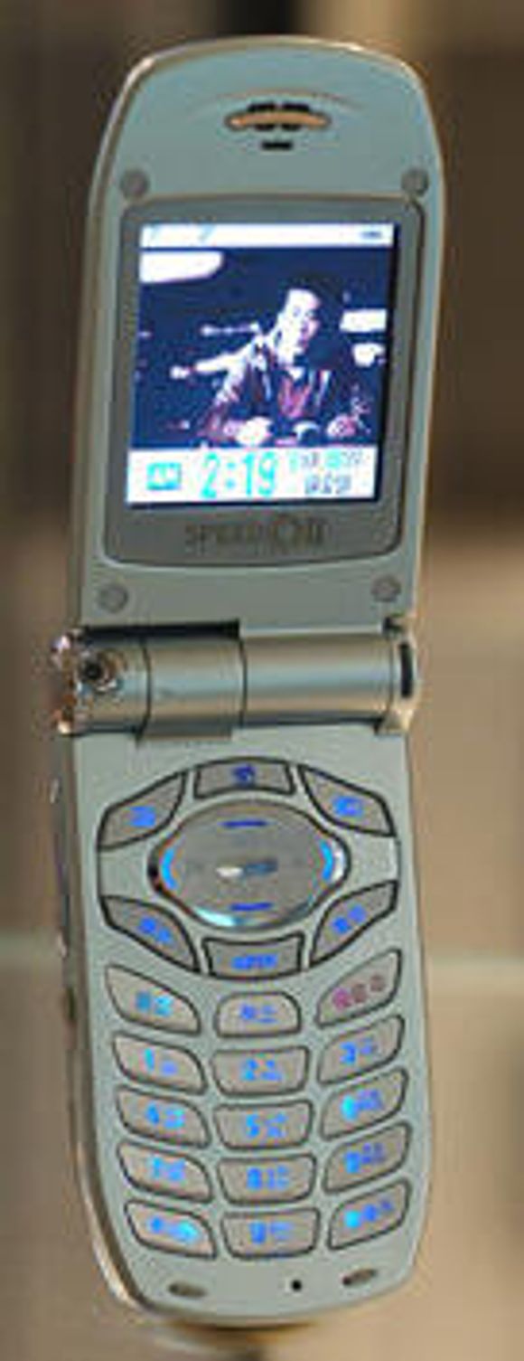 Samsung SCH-V310 - åpen. <i>Foto: Samsung Electronics</i>